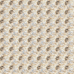 Golden gray color wavy vertical align concrete surface seamless abstract texture oil paint pattern background.