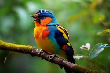 Obraz premium red and yellow macaw