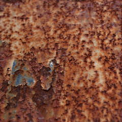 background texture of very oxidized and corroded metal