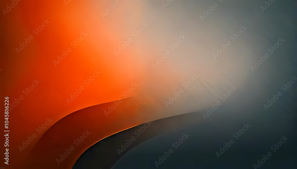 Poster soft orange gray abstract colors dark gradient background textured blurred effect vertical poster de