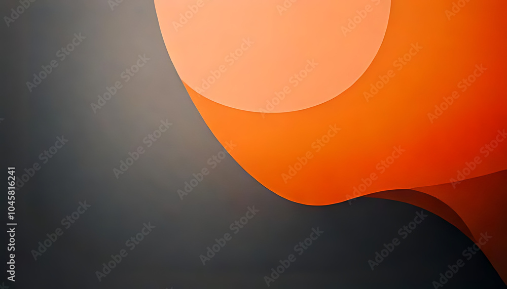 Poster soft orange gray abstract colors dark gradient background textured blurred effect vertical poster de