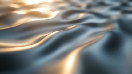 Obraz premium Abstract image of textured surface with soft lighting and gentle waves.