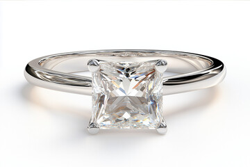 Princess Cut Diamond Engagement Ring