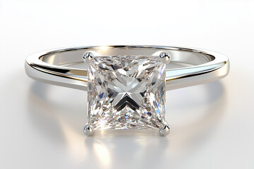 Princess Cut Diamond Engagement Ring
