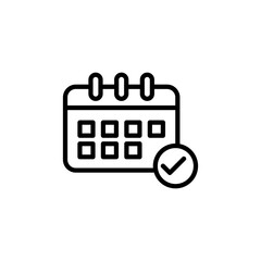 Calendar Check Icon