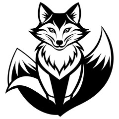 black and white cat