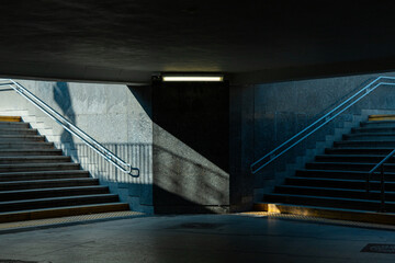 Przejście podziemne w centrum Poznania © Magdalena