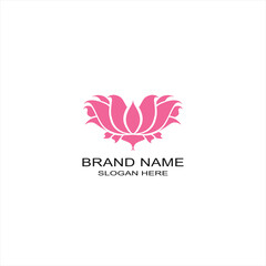 Brand logo icon with creative vector illustration