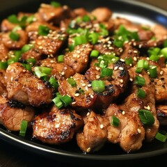 Fototapeta premium Grilled pork Korean style