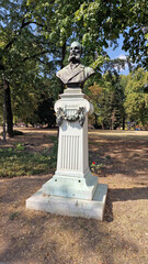 Statue of a person in the park
