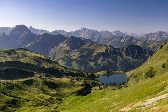 Blick vom Zeigersattel
