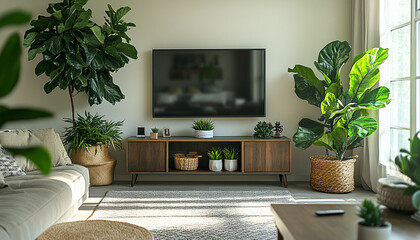 Urban Chic Family Room Modern Design high detail