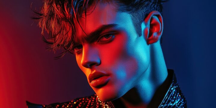  fadecut hairstyle photoshoot handsome