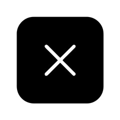 Icon representing close or cancel action