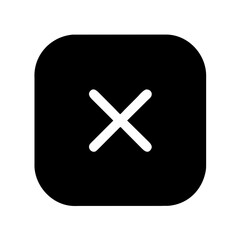 Obraz premium Icon representing close or cancel action