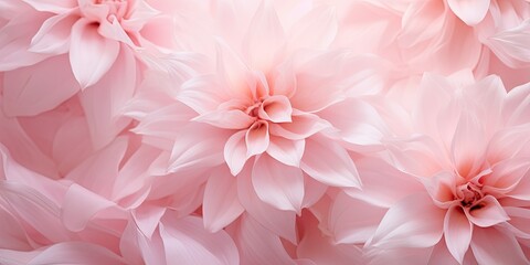 Delicate pink flower petals