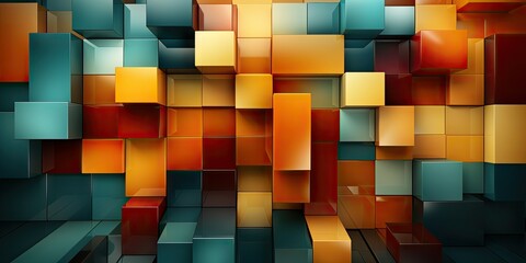 Abstract geometric pattern