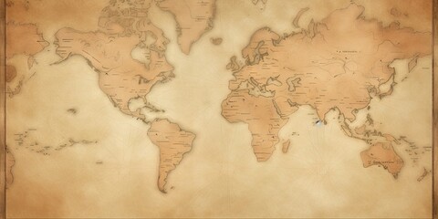 Vintage World Map