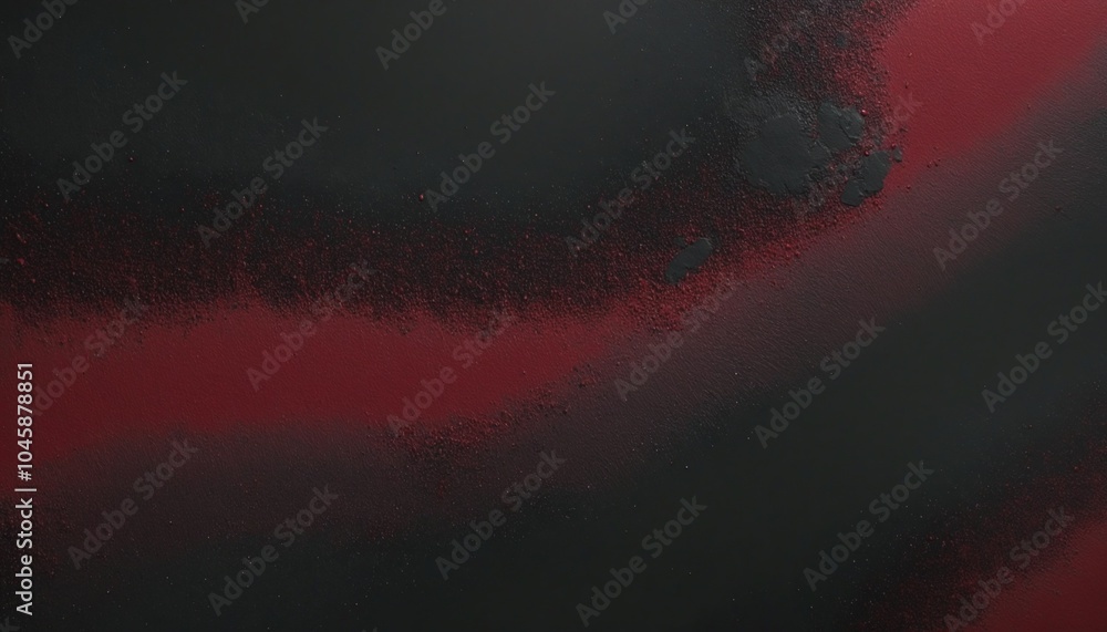 Poster dark red black, grainy noise grungy spray texture color gradient rough abstract retro vibe backgroun