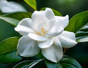 Obraz premium white frangipani flower