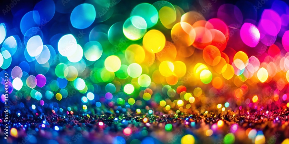 Poster vivid colors spectrum in high depth of field - stunning 4k visuals for backgrounds and design projec