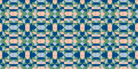Abstract Geometric Pattern Artwork
