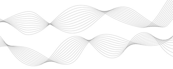 Abstract wavy lines background. Graphic element.