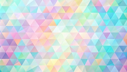 Fototapeta premium soft pastel colored abstract geometric mosaic background