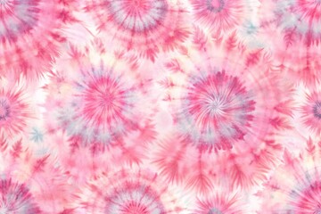 Watercolor pastel tie dye seamless pattern background