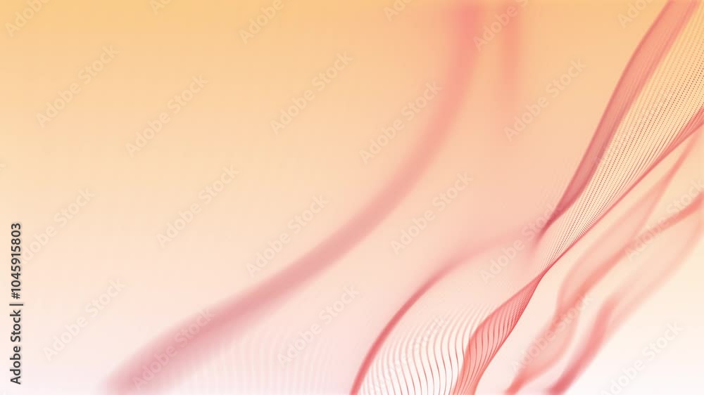 Poster a beautiful abstract pastel gradient background featuring smooth flowing lines and shapes