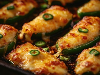 Crispy Cheese Stuffed Jalapeno Peppers
