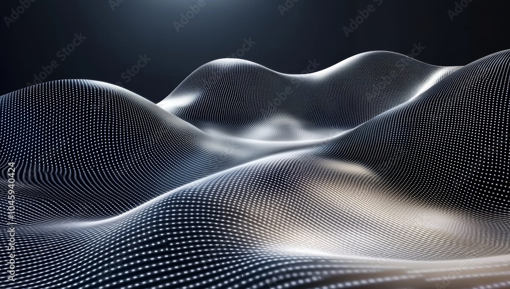 Poster data science, generative ai, machine learning, neural flow network analytics, abstract futuristic de