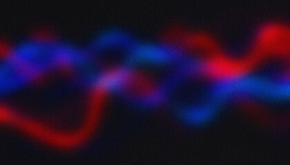 A Swirling Blend of Red and Blue Light Banner Background With Glowing Grainy Texture for Abstract Header Cover Backdrop Design