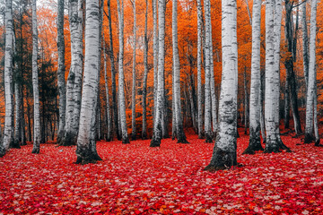 Vibrant Autumn Forest Landscapes