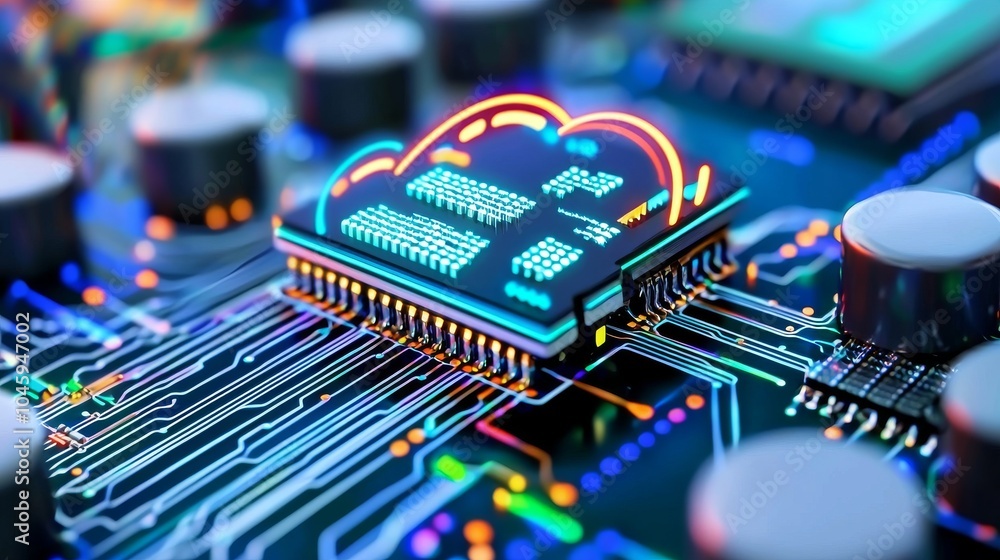 Poster connecting people online, transforming nodes. social networks. internet of things iot big data cloud