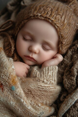 Little girl in a cap