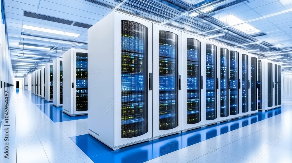 Poster server data rooms have high levels of security for server data information.