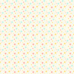 Abstract seamless fabric Background of star pattern with pastel tone color for wallpaper,fabric,printing and poster