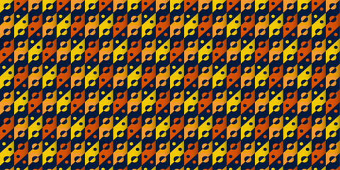 Geometric pattern artwork