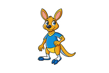 kangaroo cartoon character