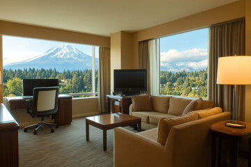 Fototapeta premium modern living room
