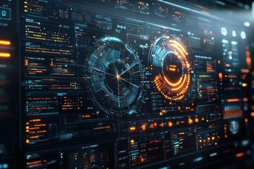 Obraz premium Futuristic Interface Design