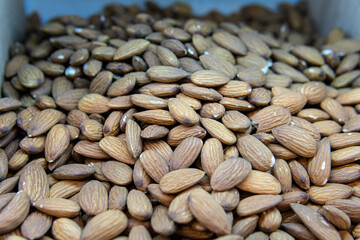isolated texture dry organic healthy market seed snack nutrition natural vegetarian brown food