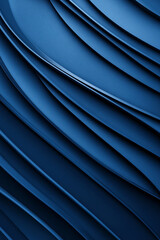 Obraz premium blue abstract background with wavy lines