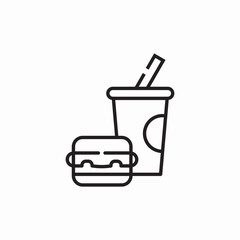 junk food icon sign vector