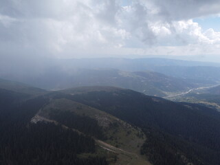 aerial view of the Ilgaz mountain