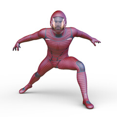 サイバーマン　3DCGレンダリング