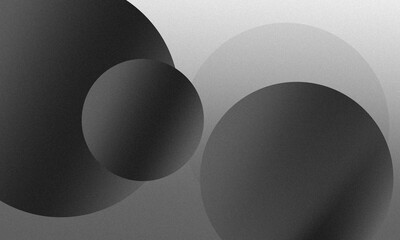 Vibrant Abstract Gradient Circles with Noise and Multicolor Hues