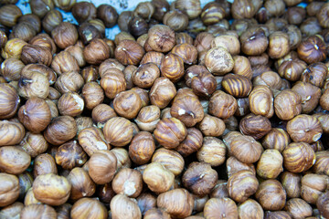 raw heap retail sale kernel nutrition food nut protein background snack market fruit