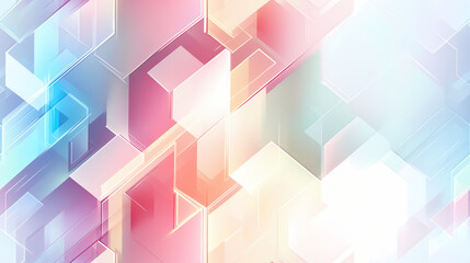 Vibrant Geometric Cubes Create a Dynamic Backdrop for Contemporary Technology and Innovation